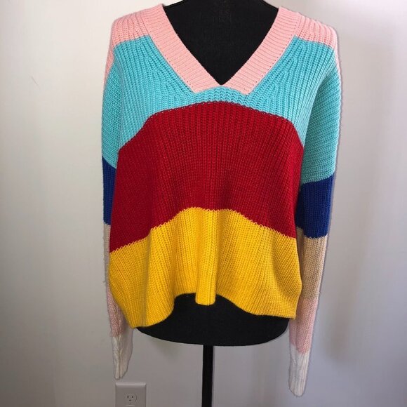 FATE striped sweater Large - Picture 8 of 8